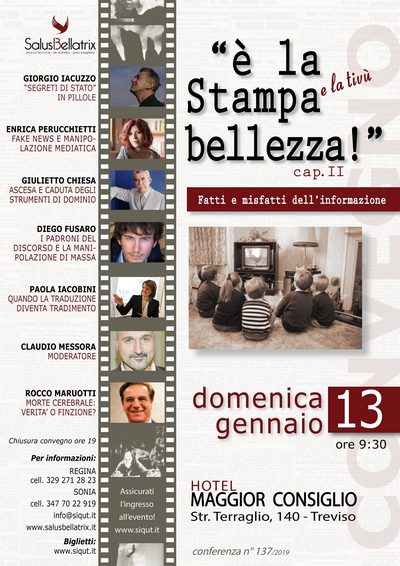 Miniatura della locandina convegno salusbellatrix 13 gennaio 2019